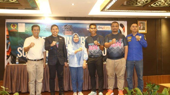 Komunitas Powerfit Target MURI di Sumut Run Festival 2025
