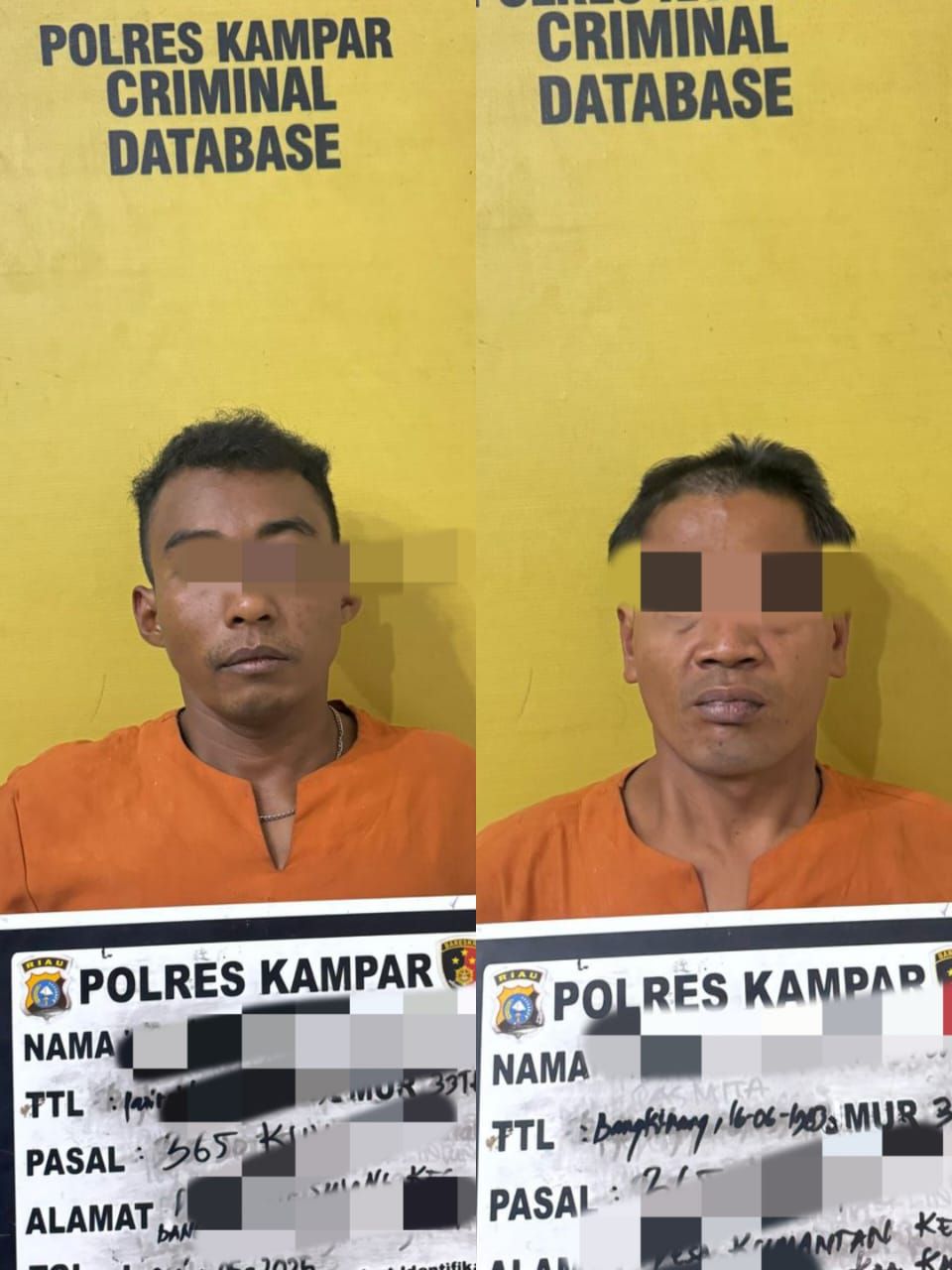 Polisi Tangkap Dua Pelaku Jambret
