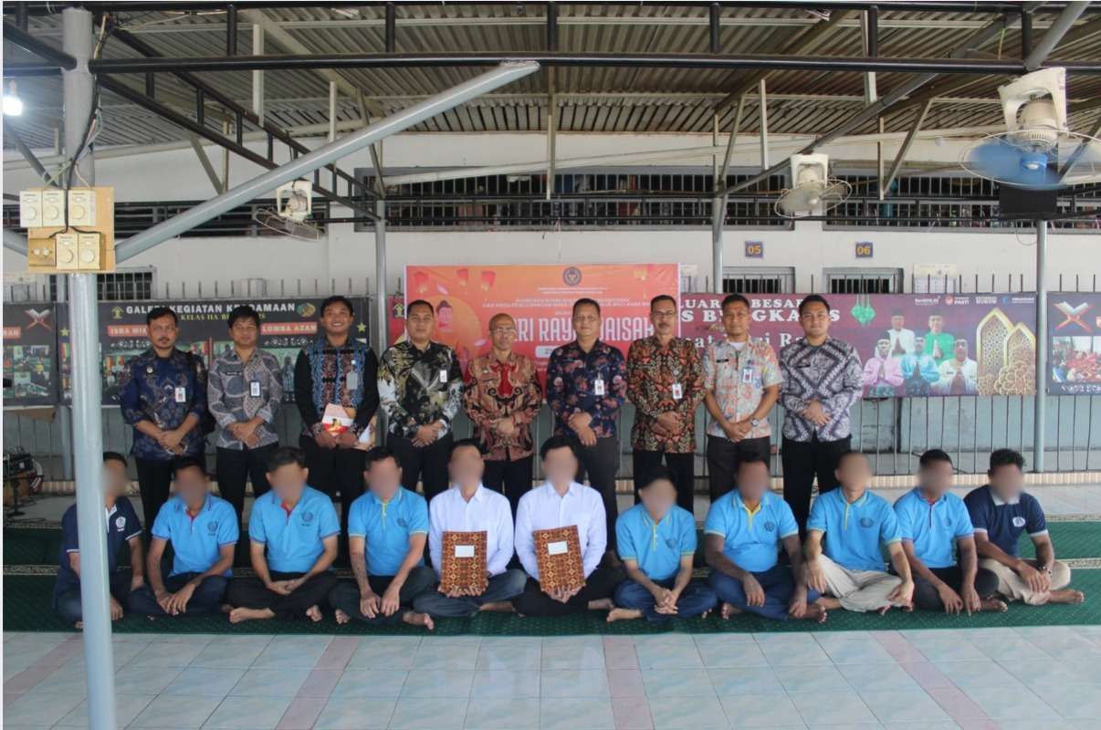 Sembilan Narapidana Terima Remisi Khusus Waisak 2025