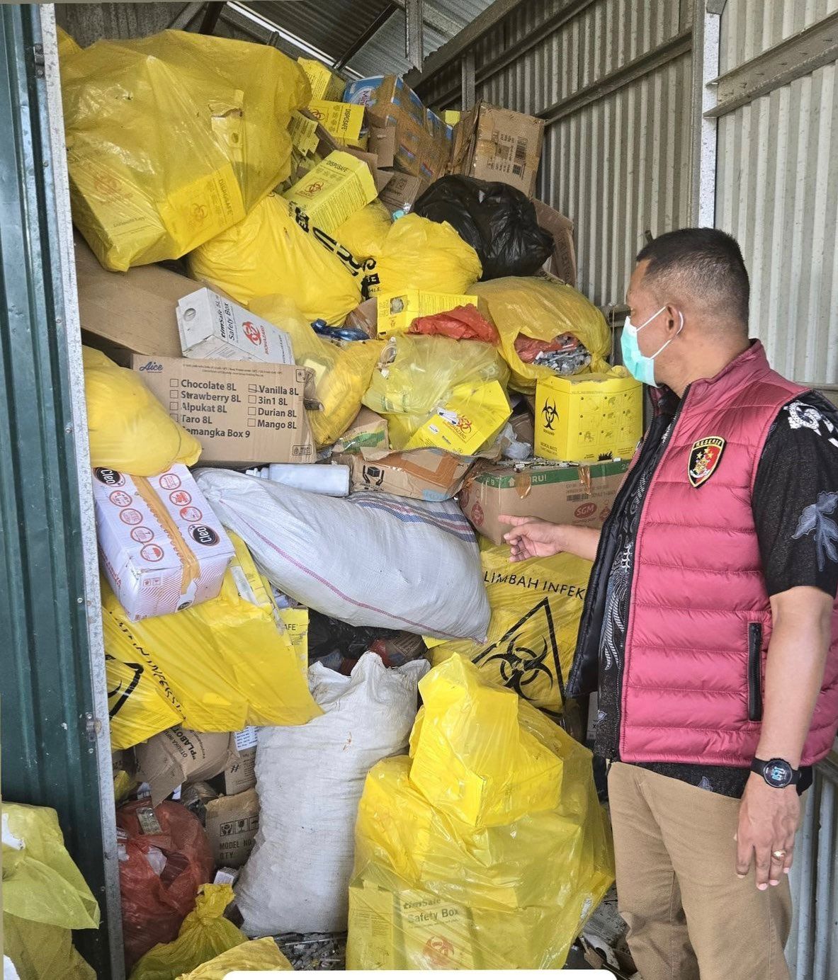 Direktur PT GPT Tersangka Penimbunan Limbah Medis