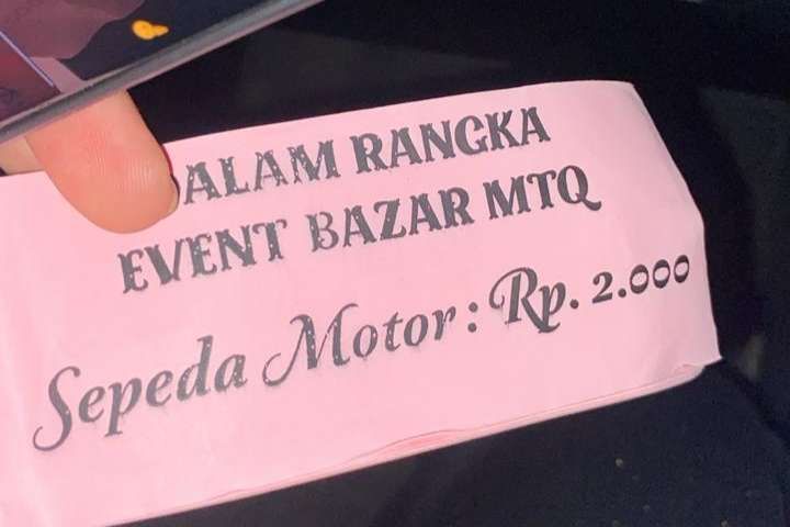 Dishub Bengkalis Tindak Parkir Liar di Arena MTQ