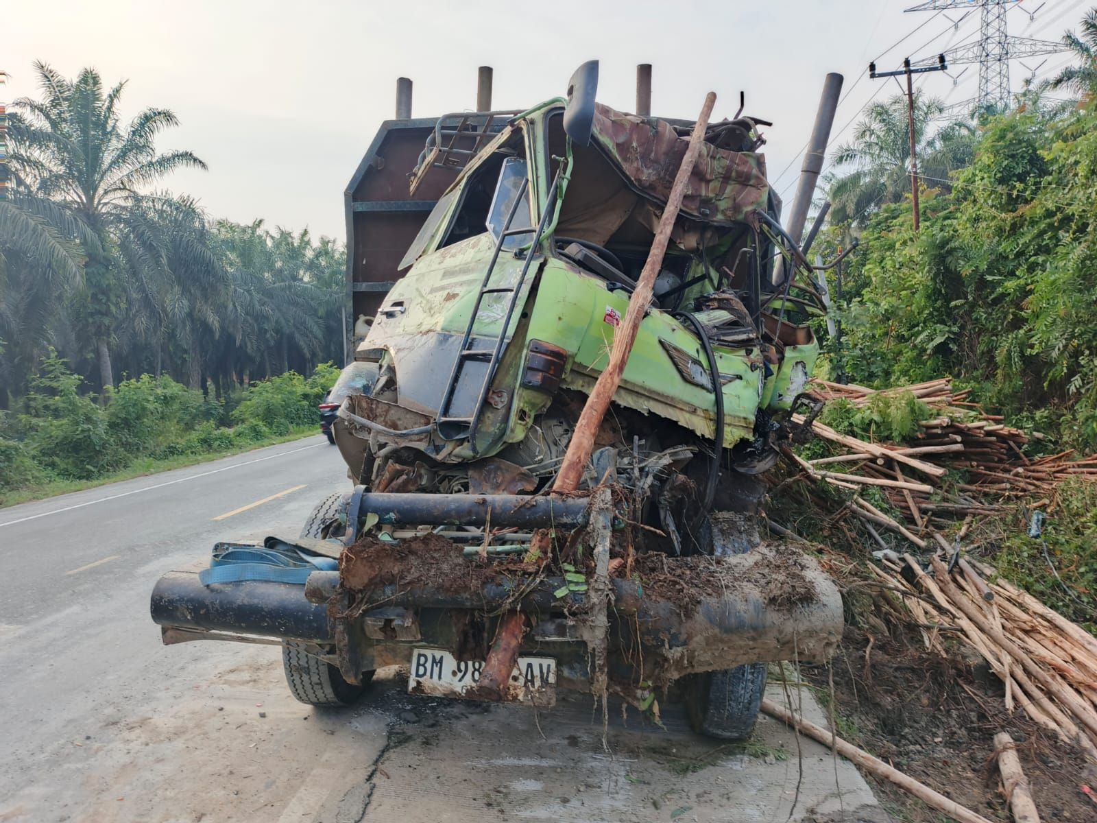 Kecelakaan Beruntun di Pelalawan, Lima Orang Meninggal Dunia